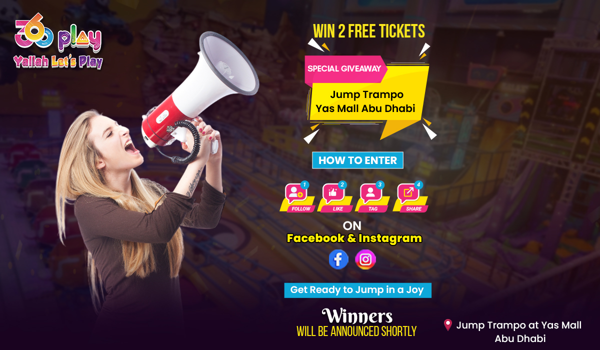 360 Play Jump Trampo Giveaway in The UAE - Jump into Fun and Win